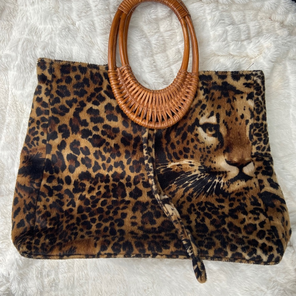 Cheetah purse